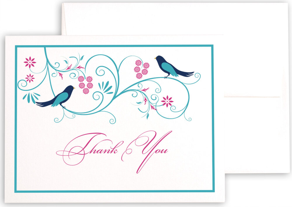 Photograph of Leah and Luna Thank You Notes