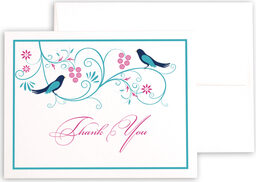 Photograph of Leah and Luna Thank You Notes