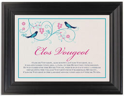 Framed Photograph of Leah and Luna Memorabilia Cards