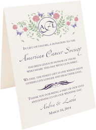 Photograph of Tented Butterfly Kisses Donation Cards