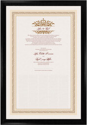 Photograph of Peace In Ireland Wedding Certificates