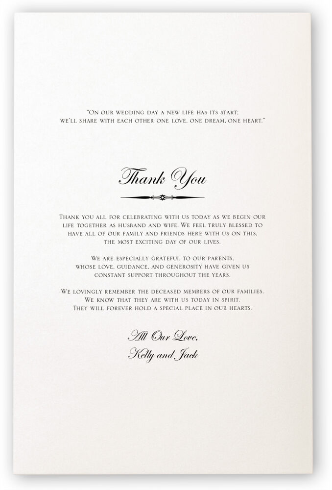 Photograph of Gold Claddagh Wedding Programs