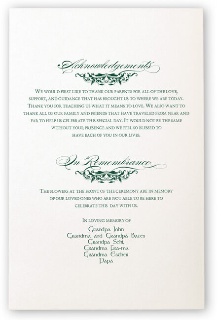 Vintage Scott S Garden Irish And Celtic Wedding Programs And