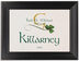 Framed Photograph of Wispy Shamrock Table Names