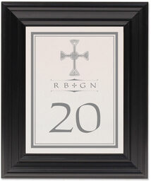 Framed Photograph of Celtic Cross 02 Table Numbers