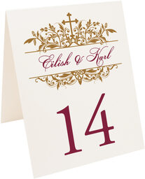 Photograph of Tented Peace in Ireland Table Numbers