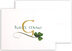 Photograph of Wispy Shamrock Thank You Notes