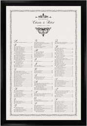 Photograph of Abbey Cocktail Seating Charts