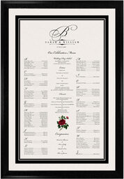 Photograph of Bickham Monogram 15 Seating Charts