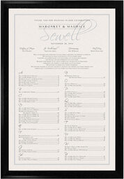 Photograph of Scriptina and Imperial Seating Charts