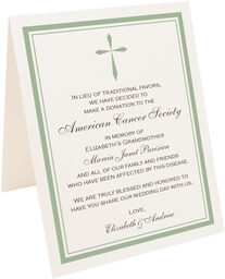 Photograph of Tented Christian Cross 02 Donation Cards