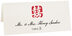 Photograph of Tented Chinese Double Happiness 07 Place Cards