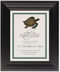 Framed Photograph of Sea Turtle Donation Cards