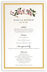 Photograph of Cherry Blossoms Wedding Menus