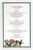 Photograph of Rose Garden 01 Wedding Menus