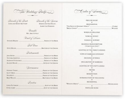 Calla Lily Swirl 02 Wedding Programs Marriage Programs And