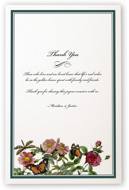 Rose Garden Wedding Program Garden Ceremony Programs Church