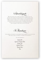 Photograph of Sunflower Wedding Programs