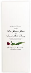 Photograph of Tulip Bulbs Wedding Programs
