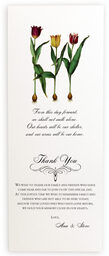 Photograph of Tulip Bulbs Wedding Programs