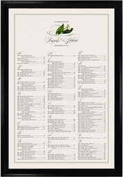 Photograph of Calla Lily Swirl 02 Seating Charts