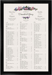 Photograph of Hydrangeas Swag Seating Charts