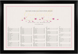 Photograph of Wispy Rose Bud Seating Charts