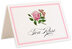 Photograph of Tented Pink Tea Rose Table Names
