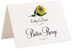 Photograph of Tented Sunflower Table Names