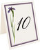 Photograph of Tented Wispy Iris Table Numbers
