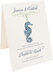 Photograph of Tented Paisley Seahorse Donation Cards