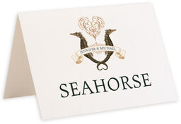 Photograph of Tented Seahorse Love Table Names