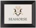 Framed Photograph of Seahorse Love Table Names