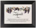 Framed Photograph of Blue Grapes and Butterflies Memorabilia Cards