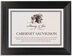 Framed Photograph of Blue Grapes and Chicory Wine Trivia Memorabilia Cards