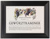 Framed Photograph of Blue Grapes Cascade Trivia Memorabilia Cards