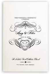 Photograph of Greek Orthodox 01 Wedding Programs