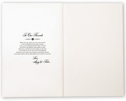 Photograph of Greek Orthodox 01 Wedding Programs