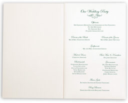 Photograph of Greek Orthodox 03 Wedding Programs