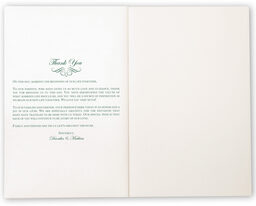 Photograph of Greek Orthodox 03 Wedding Programs