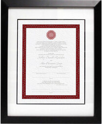 Photograph of Mandala Wedding Certificates