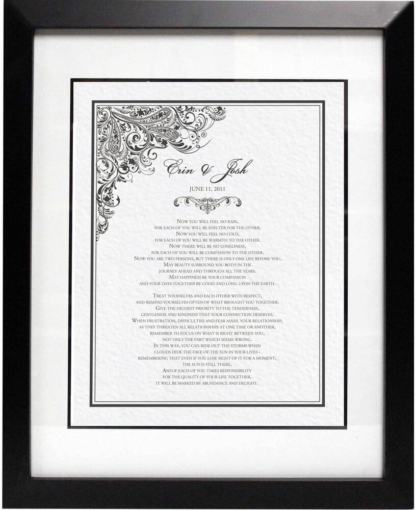 Photograph of Paisley Power Wedding Certificates