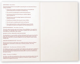 Photograph of Ananda Tree Wedding Programs