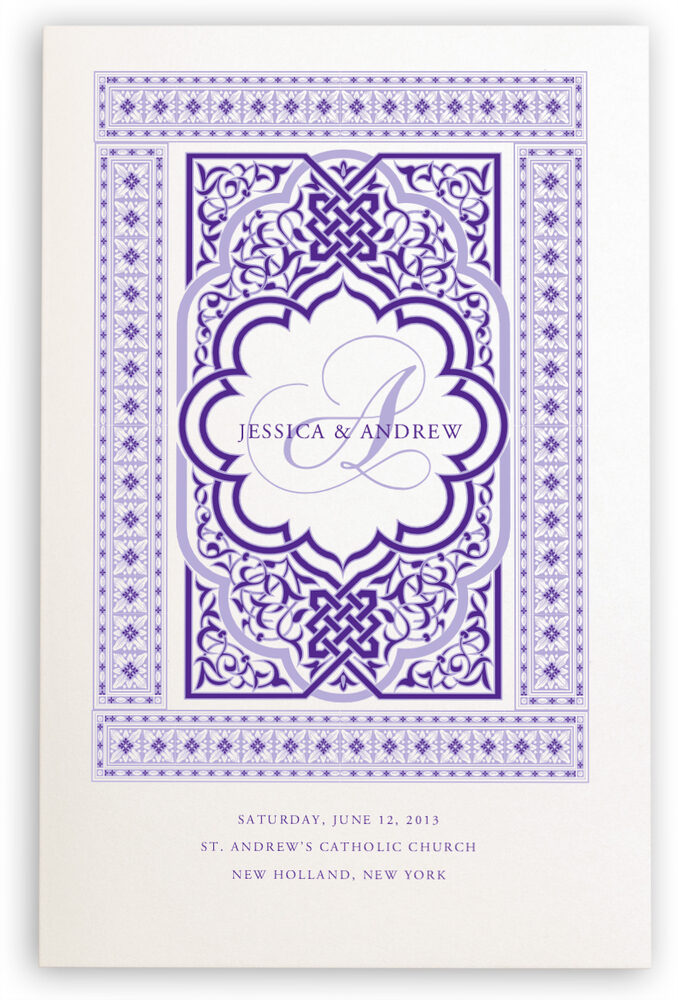 Photograph of Dharma-Kindness Wedding Programs