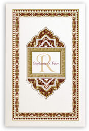 Photograph of Dharma-Liberatation Wedding Programs