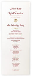 Photograph of Eden Wedding Programs