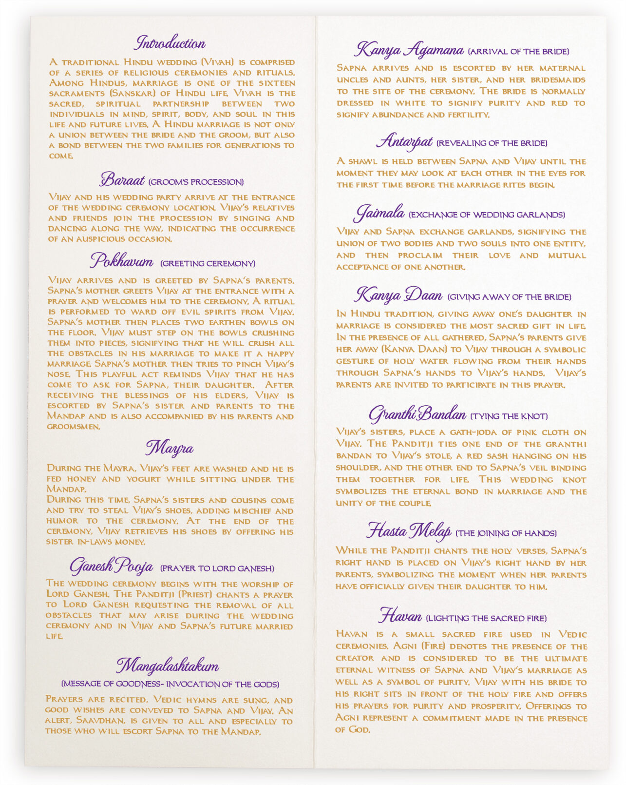 Ganesha Indian Weddings Ganesha Wedding Ceremony Program Hindu