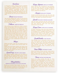 Photograph of Ganesha Indian Wedding Ceremony Wedding Programs