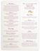 Photograph of Majestic Pompous Peacock Wedding Programs