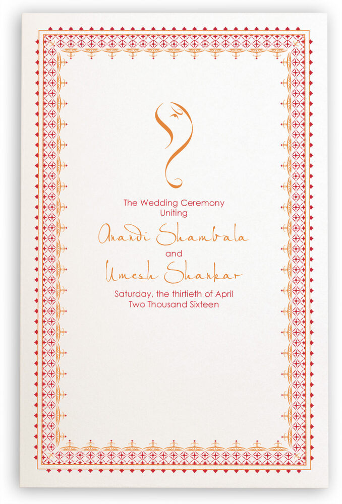 Photograph of Paisley Sunset Wedding Programs